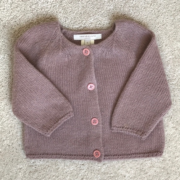 Caramel Other - ISO CARAMEL LONDON Baby Alpaca knitted cardigan